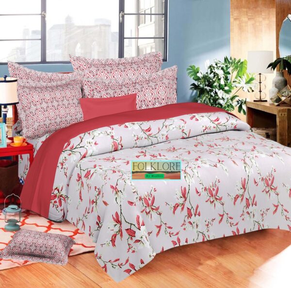 Folklore Super King Bedsheet