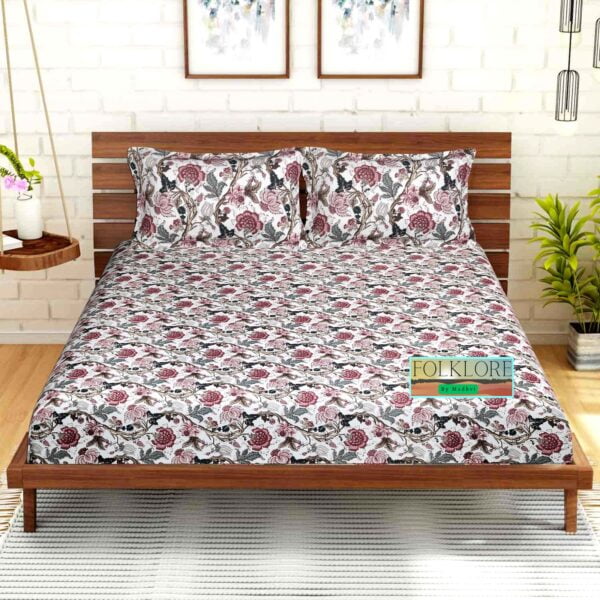 Folklore Super King Bedsheet