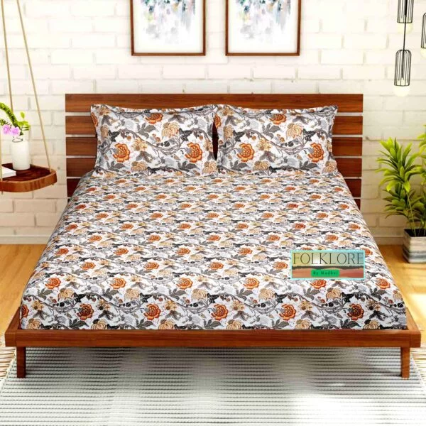 Folklore Super King Bedsheet