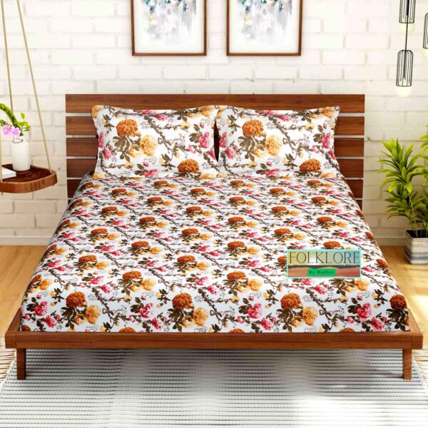 Folklore Super King Bedsheet