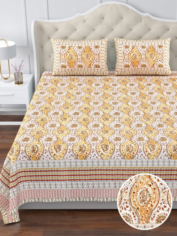 Folklore Super King Bedsheet