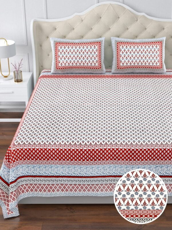 Folklore Super King Bedsheet