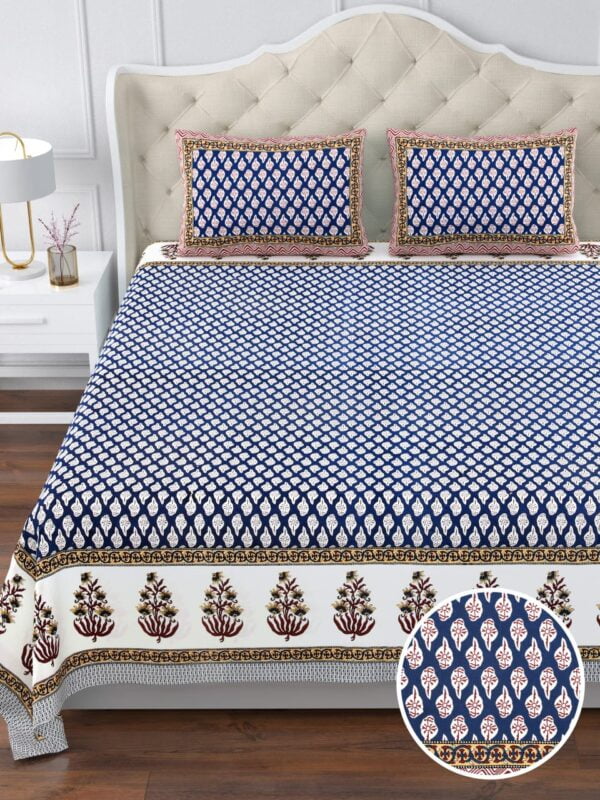 Folklore Super King Bedsheet