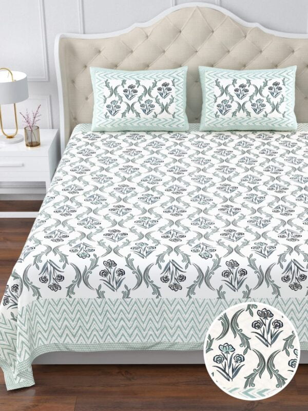 Folklore Super King Bedsheet