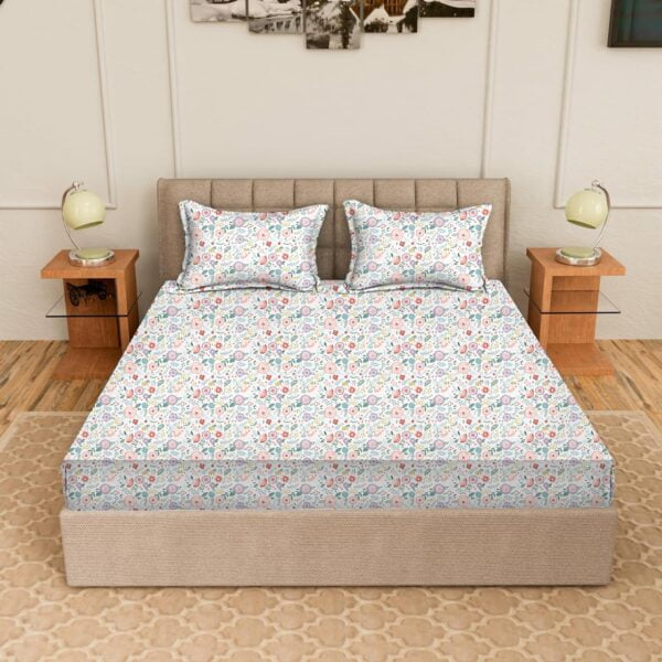 Folklore Super King Bedsheet