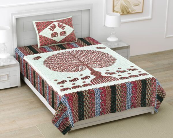 Folklore Single Bedsheet