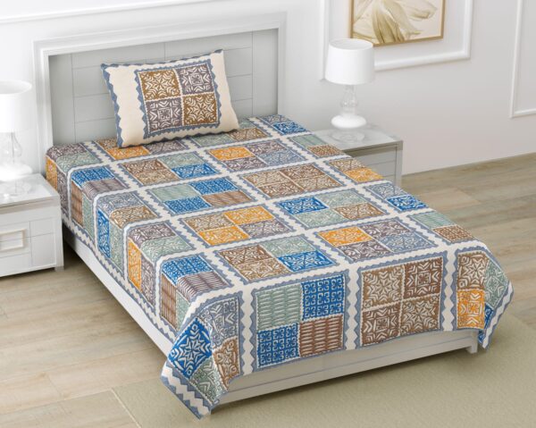 Folklore Single Bedsheet