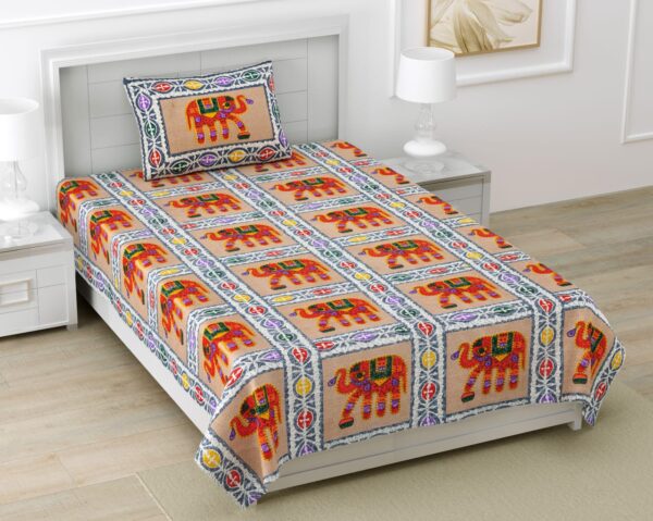 Folklore Single Bedsheet