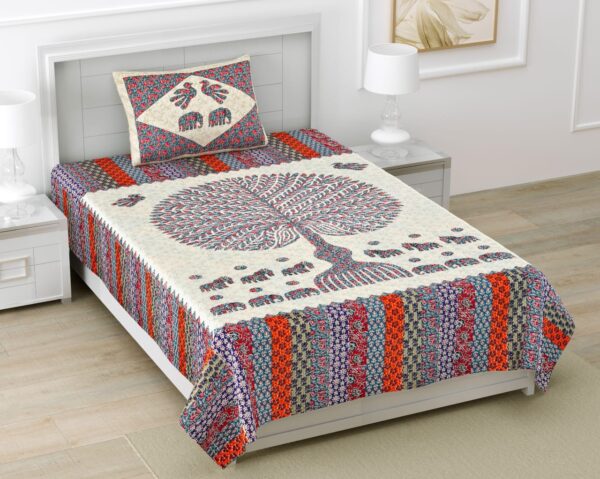 Folklore Single Bedsheet