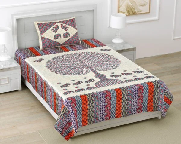 Folklore Single Bedsheet