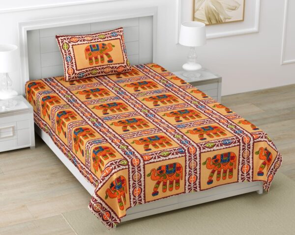 Folklore Single Bedsheet