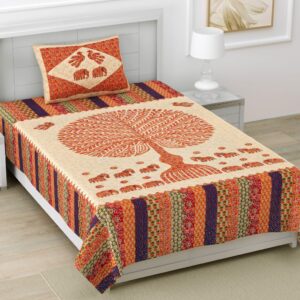 Folklore Single Bedsheet