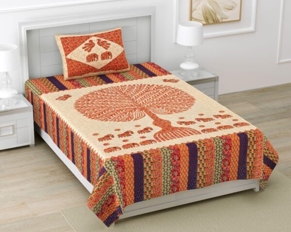 Folklore Single Bedsheet